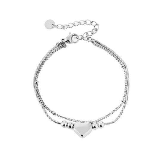 Bijoutheek Armband (Sieraad) Hartje Balls