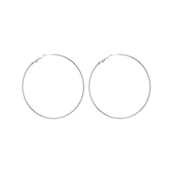 Bijoutheek Oorringen Hoop 2mm Dik 7cm