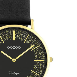 Oozoo Vintage Uhr-C9839 braun/schwarz (32mm)