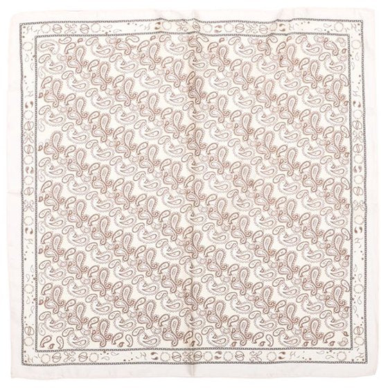 Bijoutheek Sjaal (Fashion) Vierkant Zijdezacht Paisley Zon