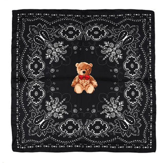 Bijoutheek Sjaal (Fashion) Vierkant Zijdezacht Teddybeer