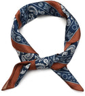 Bijoutheek Sjaal (Fashion) Vierkant Zijdezacht Paisley Zon