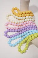 Bijoutheek Collier Statement Kralen 15mm