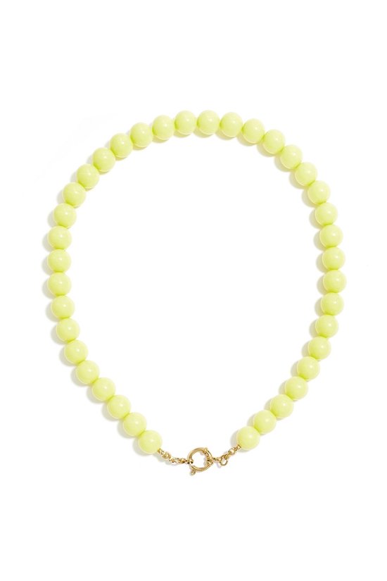 Bijoutheek Collier Kralen 12mm Statement