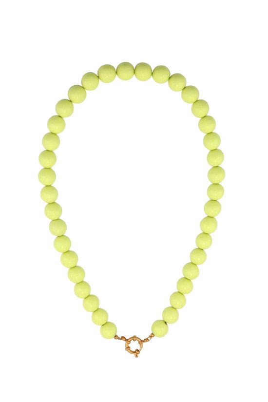 Bijoutheek Collier Kralen 12mm Statement