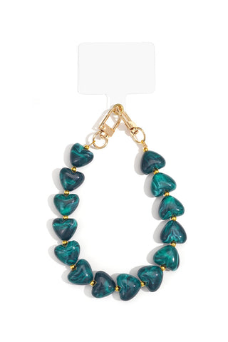 Kopen blue-zircon Bijoutheek Telefoonkoord Hartjes