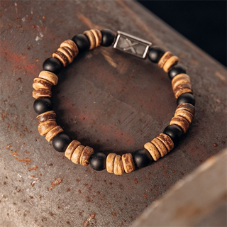 iXXXi Jewelry men's bracelet Alex Black (LENGTH: 21.5CM)