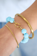 Bijoutheek Armband (Sieraad) Kralen Statement 12mm