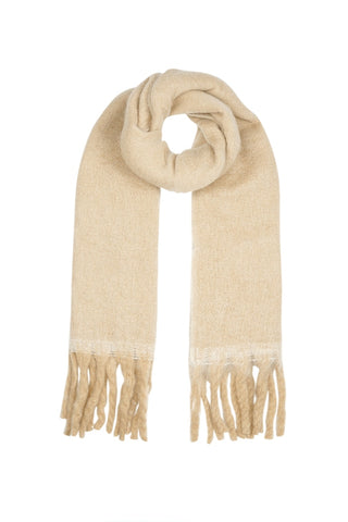 Kopen beige Bijoutheek Sjaal (Fashion) Warm Comfortabel