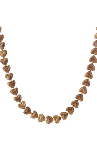 Bijoutheek Collier Hart Kralen