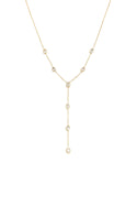 Bijoutheek Collier Y-Vorm Diverse Stenen