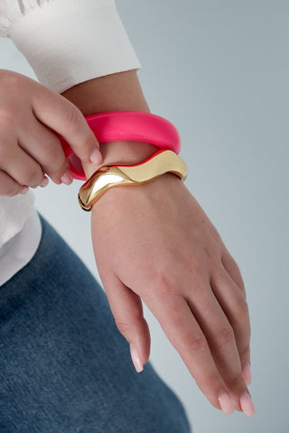 Bijoutheek Armband (Sieraad) Bangle Wave