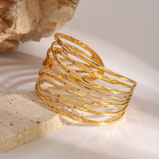 Bijoutheek Armband (Sieraad) Cuff Organisch