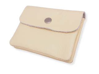 Kopen butter-yellow Bijoutheek Portemonnee Leer Italiaans