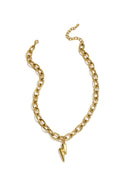 Bijoutheek Collier Grove Schakel Bold Lightning Bliksem