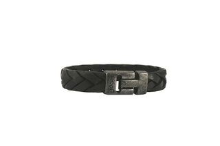 Kopen zwart JOSH Bruin Armband - 24903-BRA- (LENGTE: 20.50-22.50 CM)