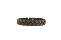 JOSH Brown Bracelet - 24903-BRA-S/BROWN VB (LENGTH: 20.50-22.50 CM)