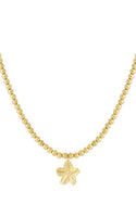 Bijoutheek Collier Ballen Hol Bloem