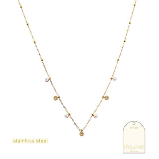 Go Dutch Label Collier Pearls & Stones