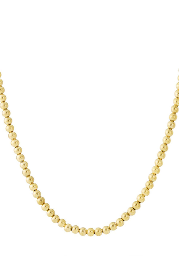 Bijoutheek Collier Ballen Hol 8mm
