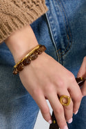Bijoutheek Armband (Sieraad) Kralen Rechthoekig Elastisch