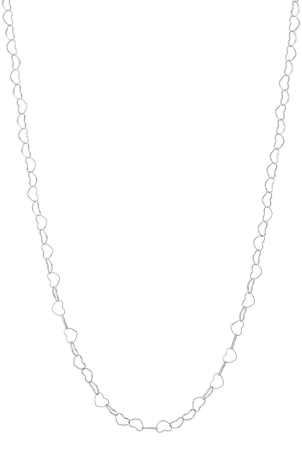 Bijoutheek Collier Lang Hart Schakel