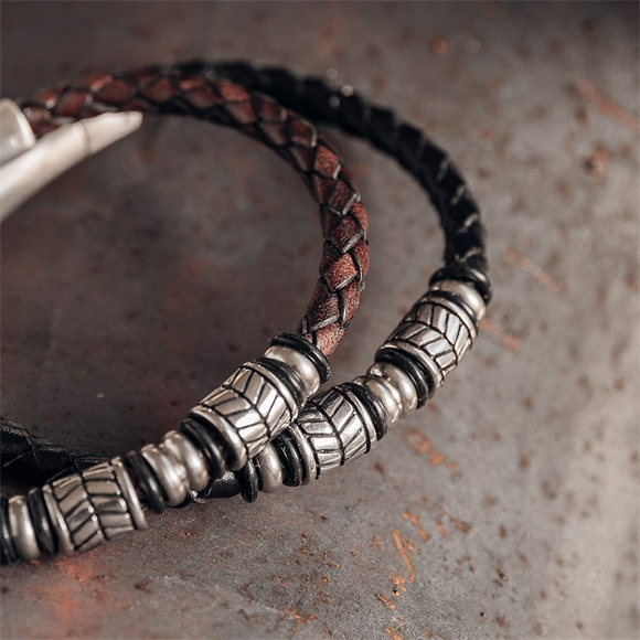 iXXXi Jewelry men's bracelet Alex Black (LENGTH: 21.5CM)