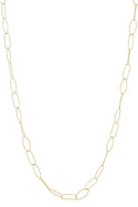 Bijoutheek Collier Lang Schakels Geometrisch