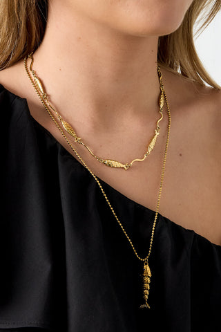 Bijoutheek Collier Wavy Fish