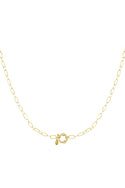 Bijoutheek Collier Q Slot Schakels Ovaal