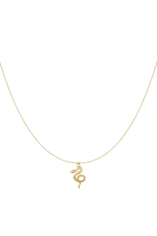 Bijoutheek Collier Slang Steentjes