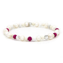 Karma Armband (Sieraad) Spiral Ruby xxs elastic (pink crystal)