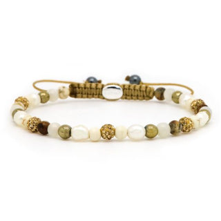 Karma Armband (Sieraad) Spiral STELLA XXS (gold crystal)
