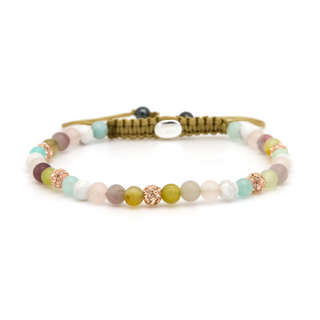 Karma Armband (Sieraad) Spiral PHOEBE XXS (rosegold crystal)