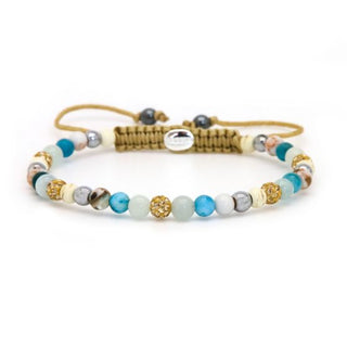 Karma Armband (Sieraad) Spiral Luna XXS (gold crystal)