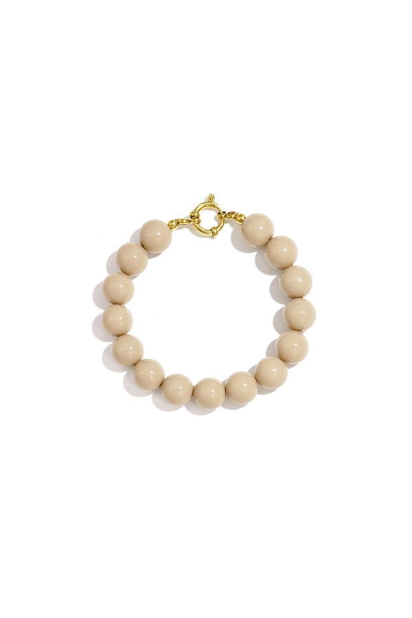 Bijoutheek Armband (Sieraad) Kralen Statement 12mm