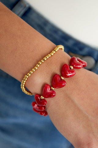 Bijoutheek Armband (Sieraad) Hartjes