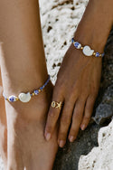 Bijoutheek Armband (Sieraad) Summer Vibe Touw Kralen Schelp