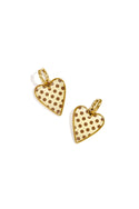 Bijoutheek Oorhangers Hart Polka Dots