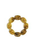 Bijoutheek Armband (Sieraad) Kralen Ovaal Plat