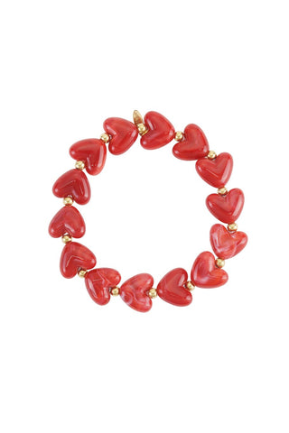 Bijoutheek Armband (Sieraad) Hartjes