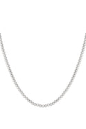 Bijoutheek Collier Ballen 6mm Glad