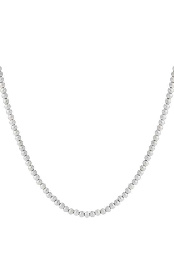 Bijoutheek Collier Ballen 6mm Glad