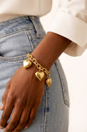 Bijoutheek Armband (Sieraad) Chunky Harten