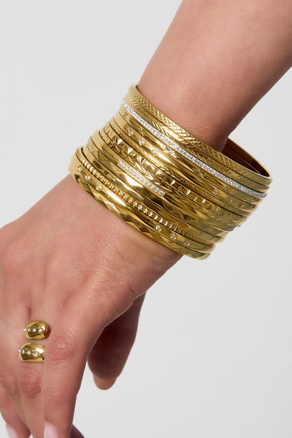 Bijoutheek Armband (Sieraad) Bangle Geometrisch