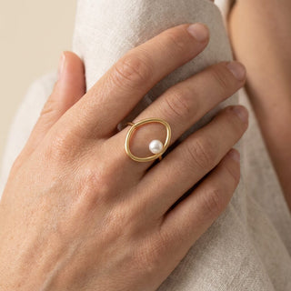 Camps & Camps Pearl Orbitl Ring 6S078_PE