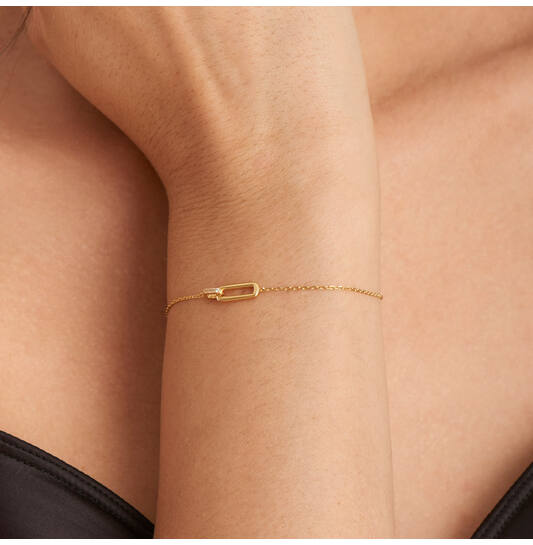 ANIA HAIE Glam Rock | Glam Interlock Bracelet