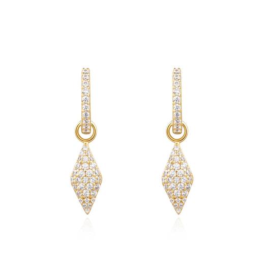 ANIA HAIE Dusk Divas Earrings | Pavé Sparkle Huggies