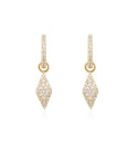 ANIA HAIE Dusk Divas Earrings | Pavé Sparkle Huggies