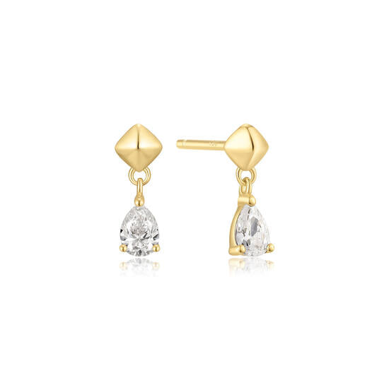 Ania Haie Tidal Abalone Crescent Huggie Earring (18x11MM)